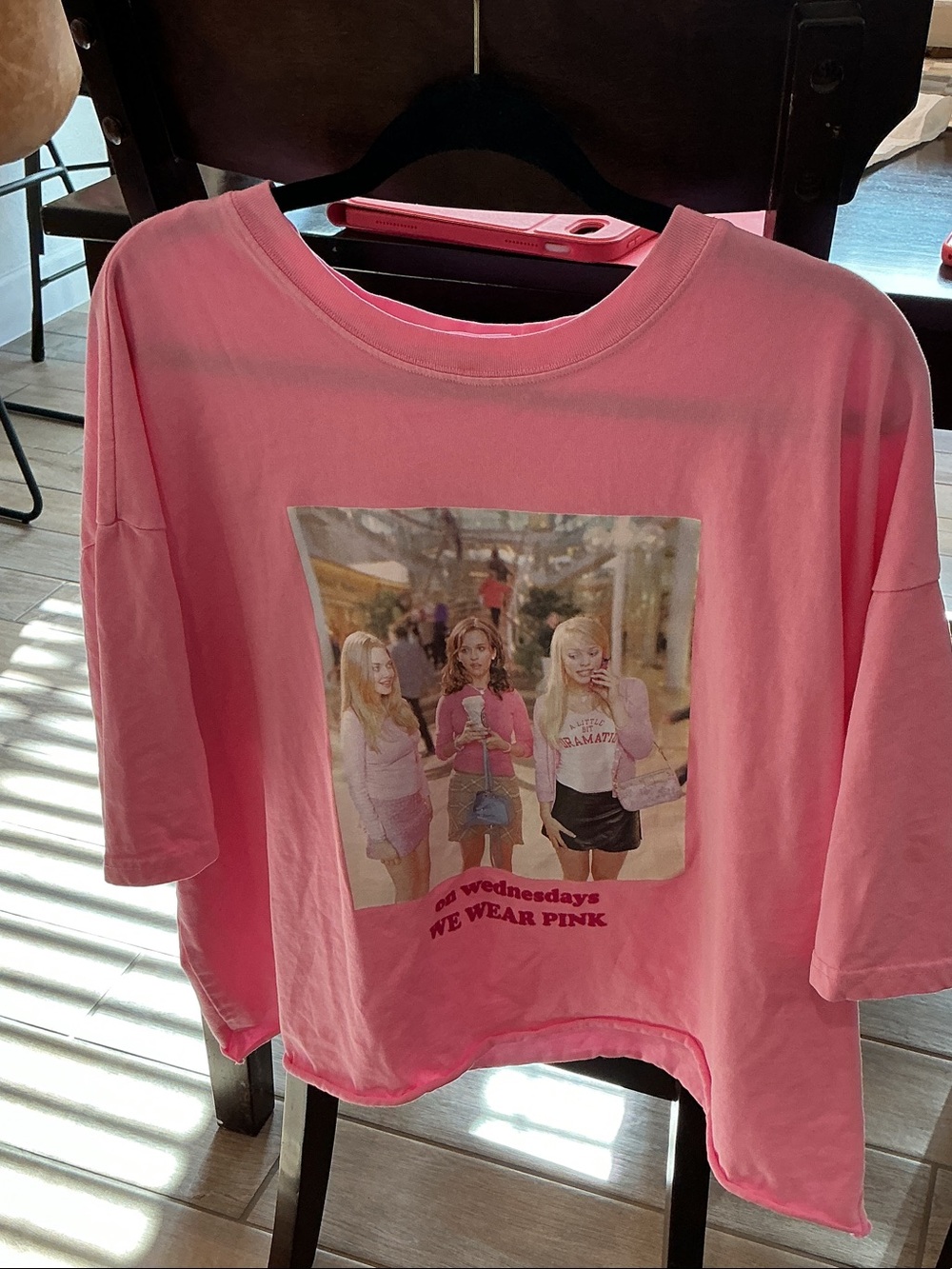 Forever 21 Pink Graphic Short Sleeve Tee - 'We Wear Pink'